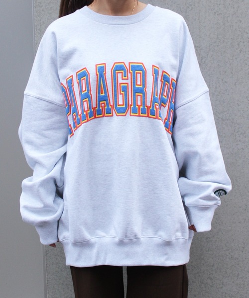 Paragraph(パラグラフ)の「【Paragraph】パラグラフ フロントロゴ クラシックフォームスウェット CLASSIC FOAM MTM NO.018(スウェット・メンズ・チャコールグレー/ライトグレー/ネイビー/グリーン/ライトイエロー・FREE)」の6枚目の写真