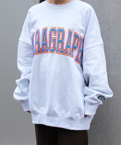 Paragraph(パラグラフ)の「【Paragraph】パラグラフ フロントロゴ クラシックフォームスウェット CLASSIC FOAM MTM NO.018(スウェット・メンズ・チャコールグレー/ライトグレー/ネイビー/グリーン/ライトイエロー・FREE)」の7枚目の写真