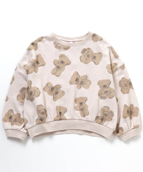 apres les cours（アプレレクール）の「tiny bear 3柄トレーナー（スウェット・キッズ・ブラウン/その他2/アイボリー・120/100/80/110/90）」の6枚目の写真