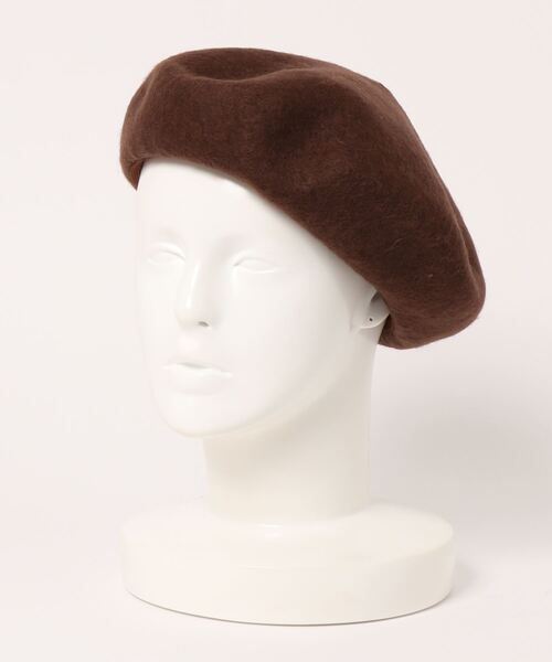 casita(RETRO GIRL)（カシータ）の「ベレー帽（ハンチング/ベレー帽・レディース・ライトグレー/ブラック/ブラウン/ボルドー・FREE）」の16枚目の写真