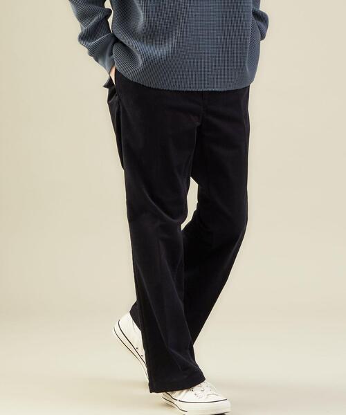 green label relaxing（グリーンレーベルリラクシング）の「GIRMES カルゼコール ストレートパンツ（その他パンツ・メンズ・ネイビー/オレンジ系その他/ナチュラル・M/S/XL/L）」の11枚目の写真