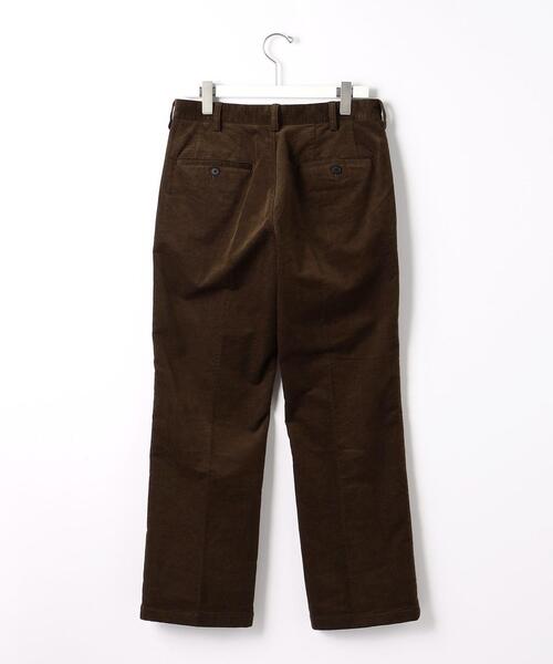 green label relaxing（グリーンレーベルリラクシング）の「GIRMES カルゼコール ストレートパンツ（その他パンツ・メンズ・ネイビー/オレンジ系その他/ナチュラル・M/S/XL/L）」の22枚目の写真