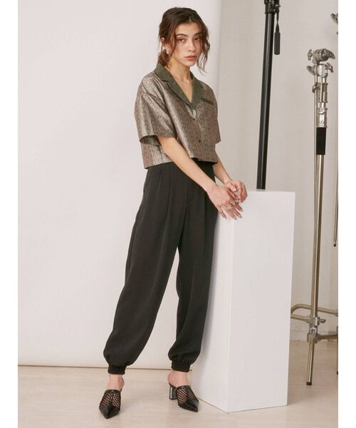 EVRIS（エヴリス）の「タックジョガーパンツ（その他パンツ・レディース・ブラック/オレンジ/ブルー・FREE）」の11枚目の写真