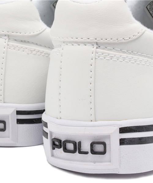 POLO RALPH LAUREN（ポロ ラルフ ローレン）の「ジュニア ポロ ラルフローレン ハンフォード 白靴 Polo HANFORD Junior Itk（スニーカー・レディース・ホワイト・23cm/24cm/23.5cm）」の8枚目の写真