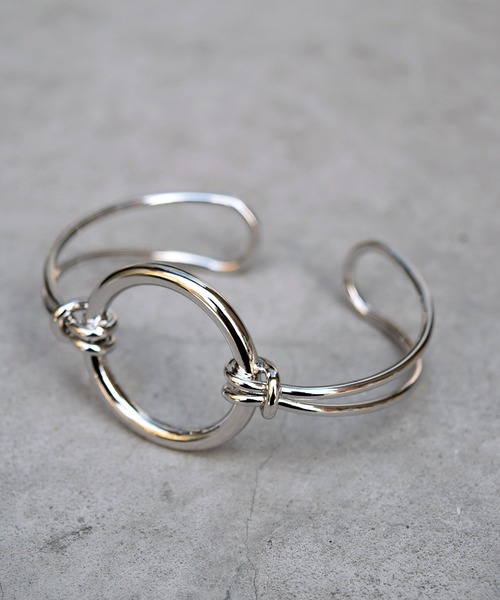 Marient（マリエント）の「Circle Line Bangle/ブレスレット（バングル/リストバンド・レディース・シルバー/ゴールド・FREE）」の5枚目の写真