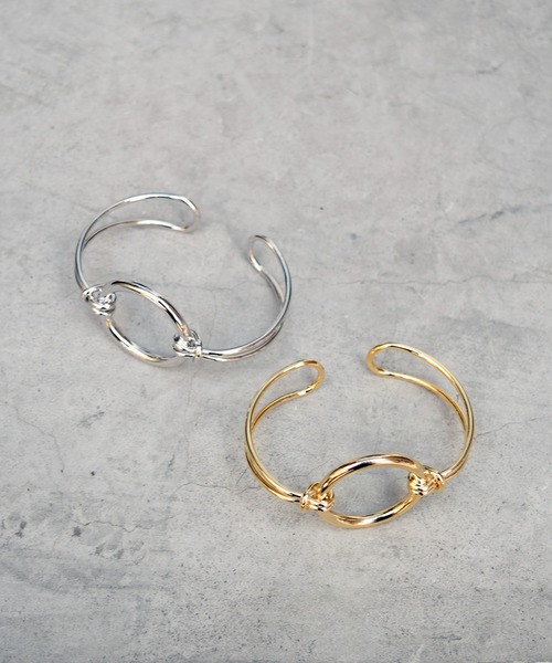 Marient（マリエント）の「Circle Line Bangle/ブレスレット（バングル/リストバンド・レディース・シルバー/ゴールド・FREE）」の4枚目の写真