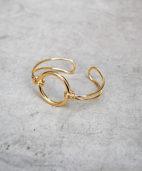 Marient（マリエント）の「Circle Line Bangle/ブレスレット（バングル/リストバンド・レディース・シルバー/ゴールド・FREE）」の7枚目の写真