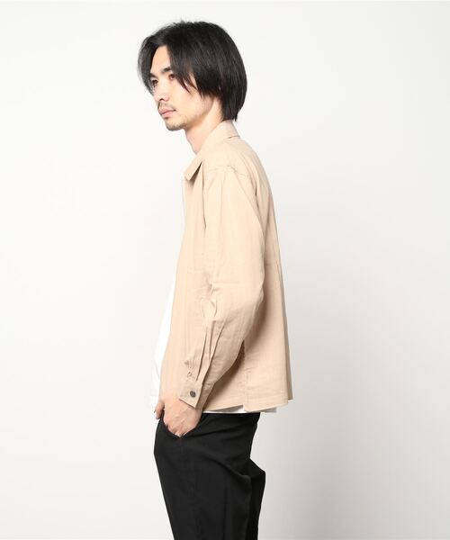 MGV(エムジーヴィー)の「綿麻スウィングトップ(ブルゾン・メンズ・ベージュ/グレー/ブラック/ネイビー・LARGE/SMALL/MEDIUM)」の21枚目の写真