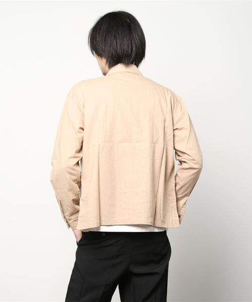 MGV(エムジーヴィー)の「綿麻スウィングトップ(ブルゾン・メンズ・ベージュ/グレー/ブラック/ネイビー・LARGE/SMALL/MEDIUM)」の22枚目の写真