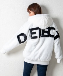 GGD | エコファービッグシルエット裏ボアジップパーカージャケット(ブルゾン)