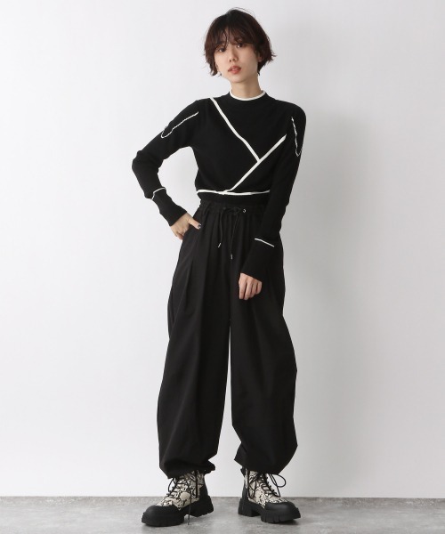 lig. ボリュームパンツ cocoon pants | Lig.