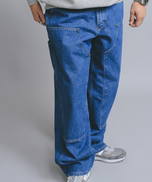 Carhartt（カーハート）の「Carhartt カーハート　B73 DOUBLE FRONT LOGGER DUNGAREE デニム ペインターパンツ（デニムパンツ・メンズ・ブルー・40/34/32/30/38/36）」の16枚目の写真