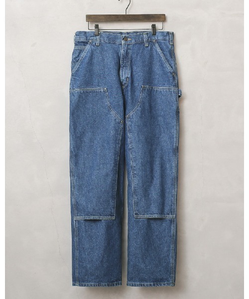 Carhartt（カーハート）の「Carhartt カーハート　B73 DOUBLE FRONT LOGGER DUNGAREE デニム ペインターパンツ（デニムパンツ・メンズ・ブルー・40/34/32/30/38/36）」の18枚目の写真