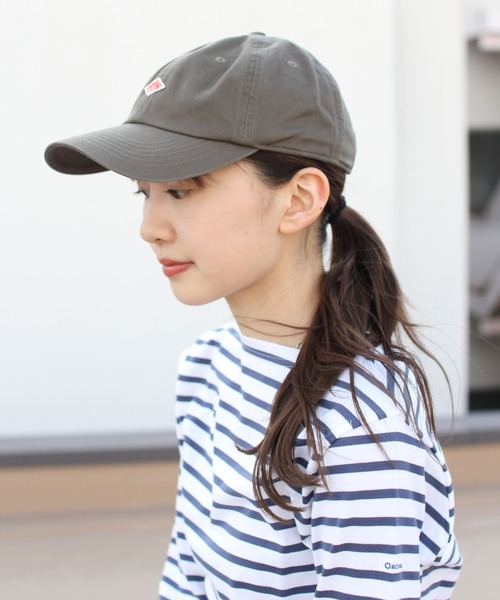 DANTON(ダントン)の「DANTON/ダントン チノ 6パネルキャップ 6PANEL CAP JD-7144 TKC(キャップ・レディース・ブラック/ベージュ/ネイビー/セージグリーン/アイボリー・FREE)」の12枚目の写真