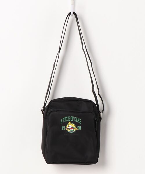 nemne store（ネンネストア）の「【 neonerdyboy コラボ 】ナイロンボディバッグ（ショルダーバッグ・レディース・ブラック・フリー）」の11枚目の写真