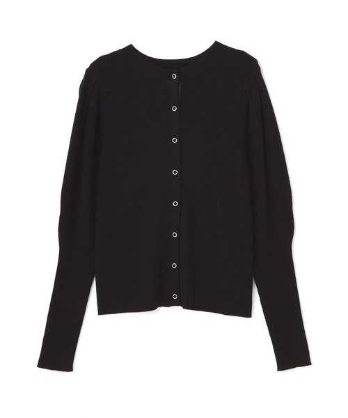 N.(N. Natural Beauty Basic)(エヌエヌナチュラルビューティーベーシック)の「◆前後2WAYバルーンスリーブカーディガン(カーディガン/ボレロ・レディース・ブラック/オフホワイト/グリーン・MEDIUM)」の18枚目の写真