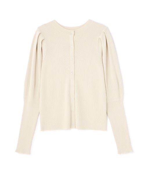 N.(N. Natural Beauty Basic)(エヌエヌナチュラルビューティーベーシック)の「◆前後2WAYバルーンスリーブカーディガン(カーディガン/ボレロ・レディース・ブラック/オフホワイト/グリーン・MEDIUM)」の20枚目の写真