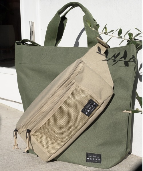 ikka（イッカ）の「URBAN NATURE LIFE ミリタリーウエストバッグ（ボディバッグ/ウエストポーチ・メンズ・ベージュ/グレー/オリーブ/その他・FREE）」の16枚目の写真