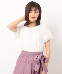 SOUP | タックシフォンブラウス(シャツ/ブラウス)