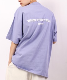 VISION STREET WEAR 刺繍/プリント半袖Tシャツ