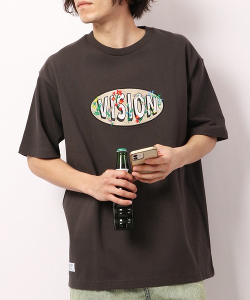 VISION STREET WEAR（ヴィジョンストリートウェア）の「VISION STREET WEAR 刺繍/プリント半袖Tシャツ（Tシャツ/カットソー・メンズ・パープル系その他/グレー系その他3/グリーン系その他2/ホワイト系その他4/マスタード/チャコールグレー/グレー系その他5/イエロー系その他2/ブルー/イエロー系その他4/ホワイト系その他/ホワイト系その他6/その他/イエロー系その他/グリーン系その他4/ブルー系その他/グレー系その他2/グレー系その他6/ブルー系その他3/オフホワイト/ホワイト系その他5/ラベンダー/グリーン系その他3/グリーン/ホワイト系その他7/グレー系その他/グレー系その他7/ブルー系その他2/ミント/ホワイト系その他2/ホワイト/その他2/ブルー系その他4/パープル系その他2/その他1/グレー系その他4/イエロー系その他3/グリーン系その他/ホワイト系その他3・M/LL/L）」の11枚目の写真