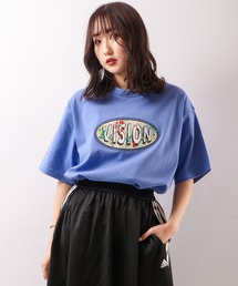 VISION STREET WEAR 刺繍/プリント半袖Tシャツ