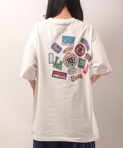 VISION STREET WEAR（ヴィジョンストリートウェア）の「VISION STREET WEAR 刺繍/プリント半袖Tシャツ（Tシャツ/カットソー・メンズ・パープル系その他/グレー系その他3/グリーン系その他2/ホワイト系その他4/マスタード/チャコールグレー/グレー系その他5/イエロー系その他2/ブルー/イエロー系その他4/ホワイト系その他/ホワイト系その他6/その他/イエロー系その他/グリーン系その他4/ブルー系その他/グレー系その他2/グレー系その他6/ブルー系その他3/オフホワイト/ホワイト系その他5/ラベンダー/グリーン系その他3/グリーン/ホワイト系その他7/グレー系その他/グレー系その他7/ブルー系その他2/ミント/ホワイト系その他2/ホワイト/その他2/ブルー系その他4/パープル系その他2/その他1/グレー系その他4/イエロー系その他3/グリーン系その他/ホワイト系その他3・M/LL/L）」の6枚目の写真