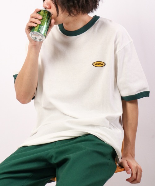 VISION STREET WEAR（ヴィジョンストリートウェア）の「VISION STREET WEAR 刺繍/プリント半袖Tシャツ（Tシャツ/カットソー・メンズ・パープル系その他/グレー系その他3/グリーン系その他2/ホワイト系その他4/マスタード/チャコールグレー/グレー系その他5/イエロー系その他2/ブルー/イエロー系その他4/ホワイト系その他/ホワイト系その他6/その他/イエロー系その他/グリーン系その他4/ブルー系その他/グレー系その他2/グレー系その他6/ブルー系その他3/オフホワイト/ホワイト系その他5/ラベンダー/グリーン系その他3/グリーン/ホワイト系その他7/グレー系その他/グレー系その他7/ブルー系その他2/ミント/ホワイト系その他2/ホワイト/その他2/ブルー系その他4/パープル系その他2/その他1/グレー系その他4/イエロー系その他3/グリーン系その他/ホワイト系その他3・M/LL/L）」の10枚目の写真