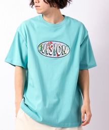 VISION STREET WEAR 刺繍/プリント半袖Tシャツ