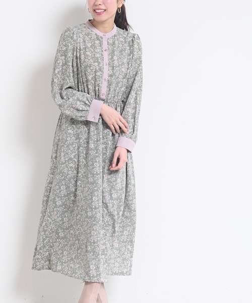 花柄クレリックワンピース ワンピース Rps アールピーエス のファッション通販 Zozotown