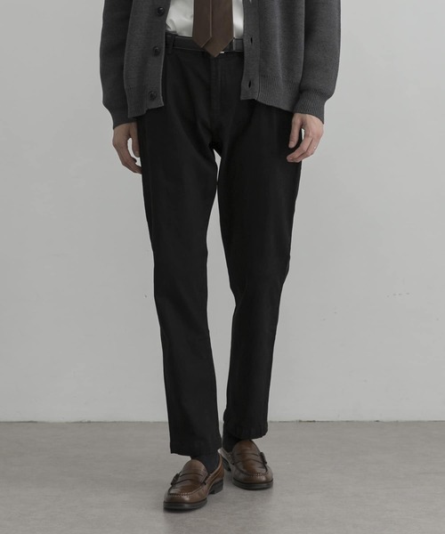 URBAN RESEARCH(アーバンリサーチ)の「URBAN RESEARCH Tailor YAN SIMMONコットンパンツ(スーツパンツ・メンズ・ブラック/カーキ/ベージュ・44/50/46/48)」の5枚目の写真