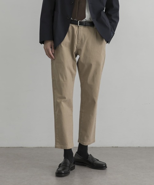 URBAN RESEARCH(アーバンリサーチ)の「URBAN RESEARCH Tailor YAN SIMMONコットンパンツ(スーツパンツ・メンズ・ブラック/カーキ/ベージュ・44/50/46/48)」の10枚目の写真