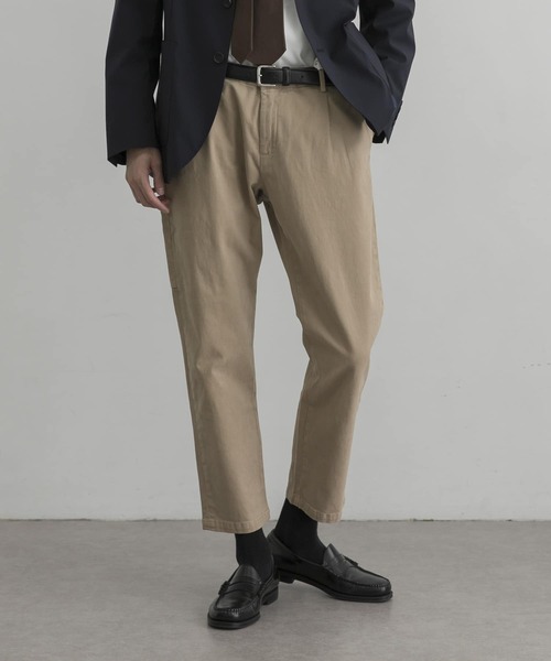 URBAN RESEARCH(アーバンリサーチ)の「URBAN RESEARCH Tailor YAN SIMMONコットンパンツ(スーツパンツ・メンズ・ブラック/カーキ/ベージュ・44/50/46/48)」の11枚目の写真