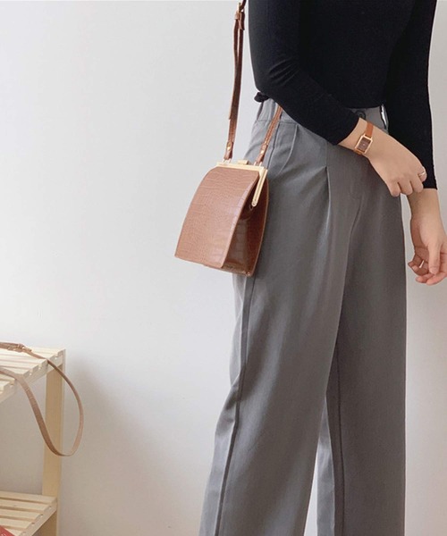 shopnikoniko(ショップニコニコ)の「ショルダーバッグ(ショルダーバッグ・レディース・ワインレッド/ブラウン/ブラック/ベージュ・フリー)」の15枚目の写真