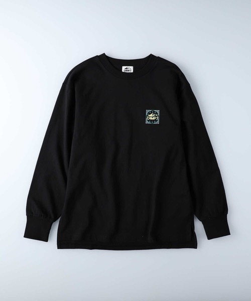 CAMP7（キャンプセブン）の「【CAMP7】バンダナ柄プリントロンＴ（Tシャツ/カットソー・レディース・ホワイト/ブラック/ブルー・M/L）」の22枚目の写真