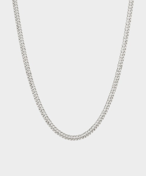 Hatton Labs(ハットンラブス)の「Mini Cuban Chain(ネックレス・メンズ・シルバー・20/18)」の3枚目の写真