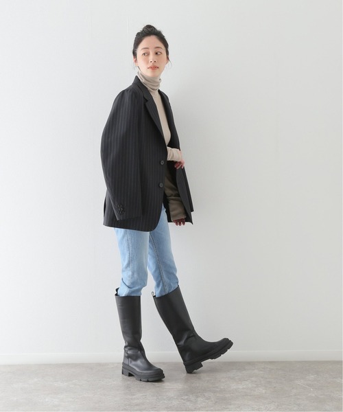 FRAMeWORK(フレームワーク)の「テレコタートルネックプルオーバー(Tシャツ/カットソー・レディース・ベージュ/ホワイト系その他・FREE)」の12枚目の写真