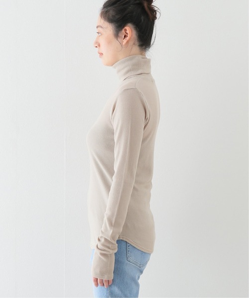 FRAMeWORK(フレームワーク)の「テレコタートルネックプルオーバー(Tシャツ/カットソー・レディース・ベージュ/ホワイト系その他・FREE)」の14枚目の写真