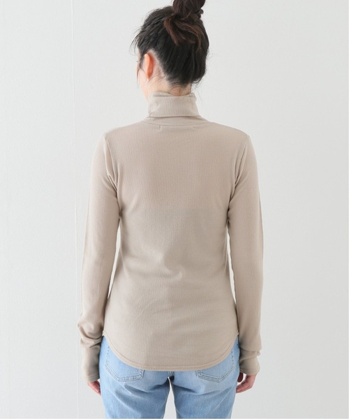 FRAMeWORK(フレームワーク)の「テレコタートルネックプルオーバー(Tシャツ/カットソー・レディース・ベージュ/ホワイト系その他・FREE)」の15枚目の写真