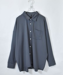 ポリストレッチビッグシャツ