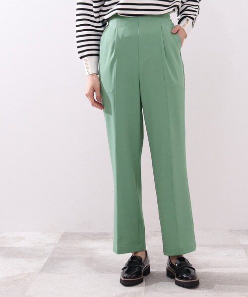 DRESKIP(ドレスキップ)の「◆ステッチストレートパンツ(その他パンツ・レディース・グリーン/ベージュ/ブラック・02/03/04)」の12枚目の写真