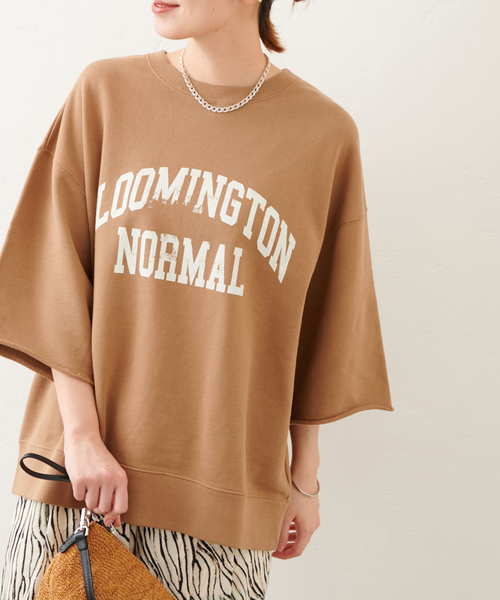 JOURNAL STANDARD（ジャーナルスタンダード）の「ハーフロゴスウェット◆（スウェット・レディース・ベージュ/ブラック系その他/グレー系その他・FREE）」の3枚目の写真