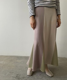 3カラーマーメイドスカート