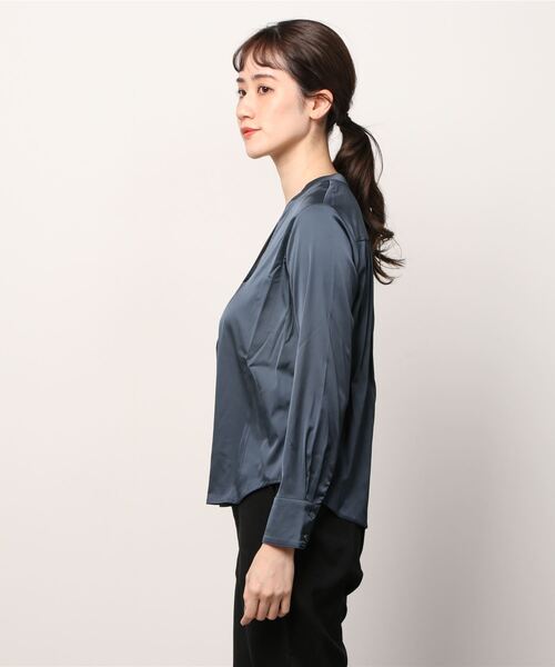 ブラウス シャツ BANANA REPUBLIC FACTORY STORE　　シルキーブラウス レディース BANANA REPUBLIC ブラウス シャツ FACTORY STORE シルキー