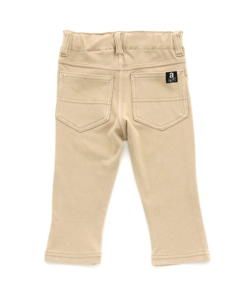 Ampersand（アンパサンド）の「ニットレギンス 7分丈（デニムパンツ・キッズ・ベージュ/ネイビー/チャコール/ブルー/グリーン/ピンク・140/110/90/130/95/80/100/120）」の14枚目の写真