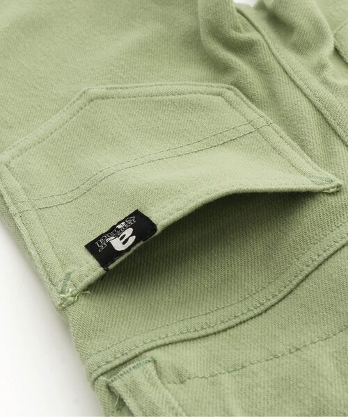 Ampersand（アンパサンド）の「ニットレギンス 7分丈（デニムパンツ・キッズ・ベージュ/ネイビー/チャコール/ブルー/グリーン/ピンク・140/110/90/130/95/80/100/120）」の10枚目の写真