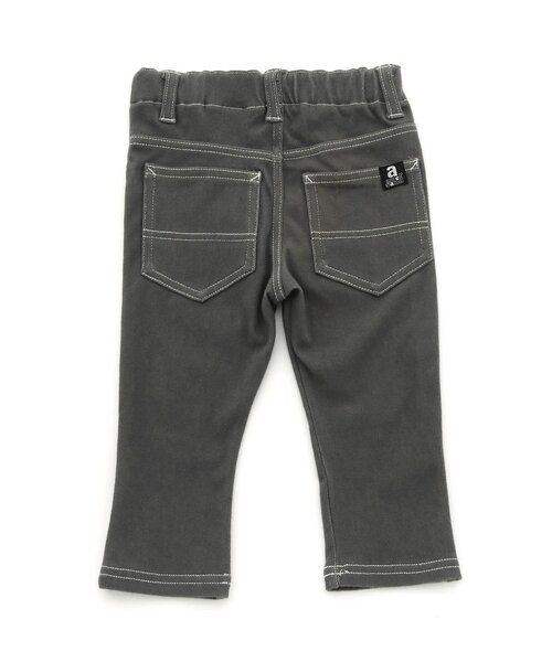 Ampersand（アンパサンド）の「ニットレギンス 7分丈（デニムパンツ・キッズ・ベージュ/ネイビー/チャコール/ブルー/グリーン/ピンク・140/110/90/130/95/80/100/120）」の16枚目の写真