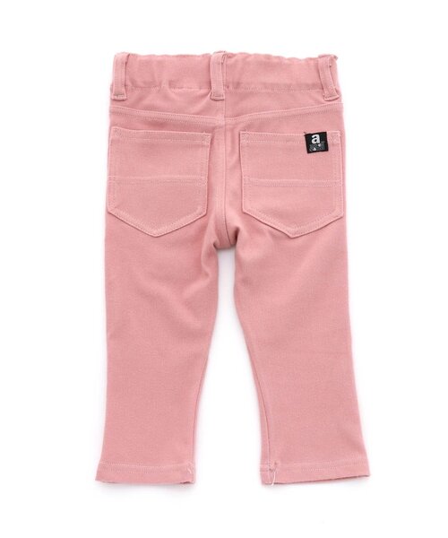 Ampersand（アンパサンド）の「ニットレギンス 7分丈（デニムパンツ・キッズ・ベージュ/ネイビー/チャコール/ブルー/グリーン/ピンク・140/110/90/130/95/80/100/120）」の17枚目の写真