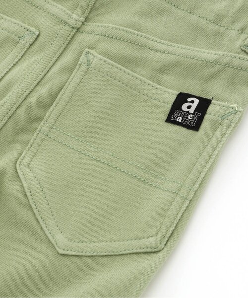 Ampersand（アンパサンド）の「ニットレギンス 7分丈（デニムパンツ・キッズ・ベージュ/ネイビー/チャコール/ブルー/グリーン/ピンク・140/110/90/130/95/80/100/120）」の12枚目の写真