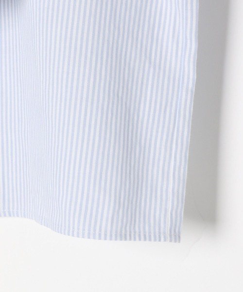 Heather(ヘザー)の「あいねねストライプフリルブラウス 276163(シャツ/ブラウス・レディース・ベージュ系その他/ブルー系その他・FREE)」の22枚目の写真